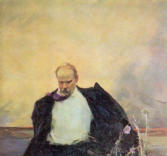 Image - Mykhailo Bozhii: Taras Shevchenko: My Thoughts (1960).